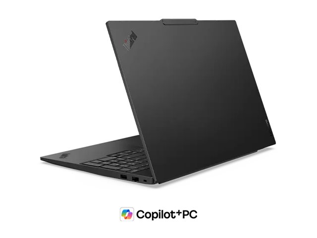 Lenovo ThinkPad E16 Gen 3 22AY - Copilot+ PC - 180-degree hinge design - Intel Core Ultra 7 - 256V / up to 4.8 GHz - Win 11 Pro - Intel Arc Graphics 140V - 16 GB RAM - 512 GB SSD TCG Opal Encryption 2, NVMe - 16\" IPS 1920 x 1200 - Gigabit Ethernet - Wi-Fi 6E, Bluetooth - black - kbd: Belgium - with 2 Years Lenovo Depot Support, CO2 Offset 0.2 ton (3rd Gen)