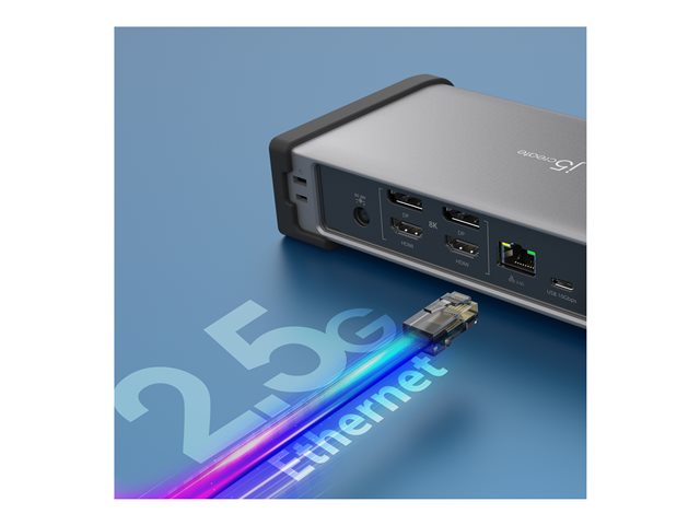 THUNDERBOLT 4 QUAD DISPLAY UK PLUG DOCKI