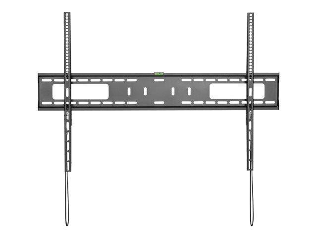 StarTech.com Flat Screen TV Wall Mount - Fixed - Heavy Duty Commercial Grade TV Wall Mount for 60\" to 100\" TVs - VESA Wall Mount (FPWFXB1) - Bracket - for TV - plastic, steel - black - screen size: 60\"-100\" - wall-mountable