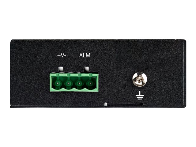 StarTech.com Industrial Fiber to Ethernet Media Converter, 1Gbps SFP to RJ45/ Cat6, Singlemode/Multimode Optical Fiber to Copper Gigabit Eternet Network, 12-56V DC, IP-30/ -40 to +75C - Fiber Media Converter (IMC1GSFP) - Fibre media converter - GigE - 1000Base-SX, 1000Base-T - RJ-45 / SFP (mini-GBIC)