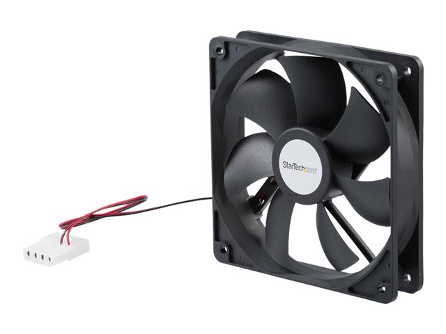 StarTech.com 120x25mm Dual Ball Bearing Computer Case Fan w/ LP4 Connector (FANBOX12) - System fan kit - 120 mm