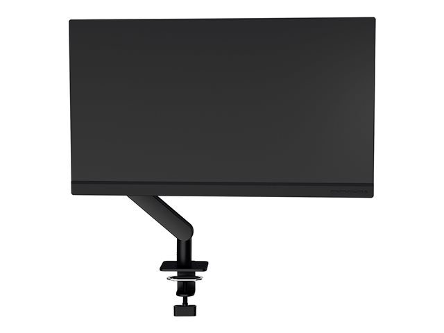 AOC AM400B - Mounting kit (monitor arm, clamp mounting base, grommet mount, gas spring) - adjustable arm - for flat panel - aluminium alloy - black - screen size: 17\"-34\" - desk-mountable