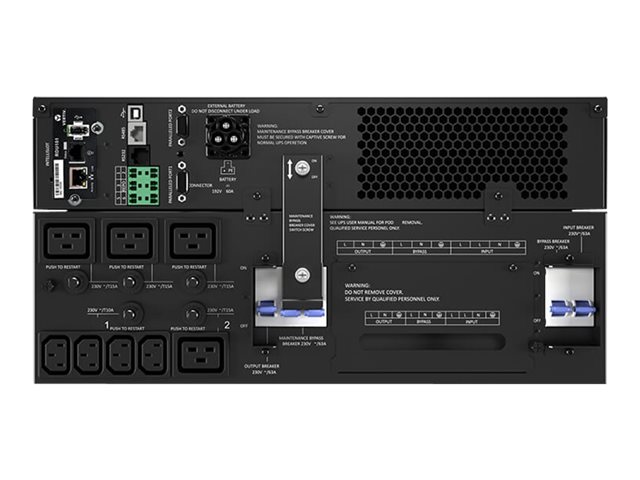 LIEBERT GXT5 ON-LINE 10KA 230V LCD PF1.0 5U EXTENDED RUN RACK/TOWER RAIL KIT AND WEBCARD BUNDLED
