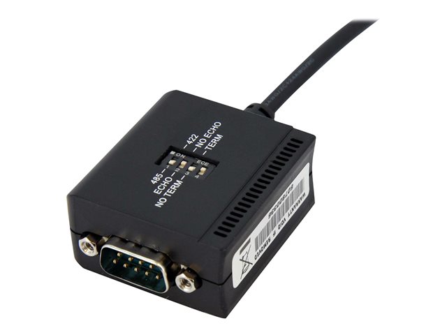 StarTech.com 6 ft Professional RS422/485 USB Serial Cable Adapter w/ COM Retention (ICUSB422) - Serial adapter - USB - RS-422/485
