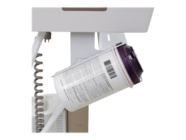 Ergotron Side-Mount - Wipes holder for cart - white - for CareFit Slim 2.0