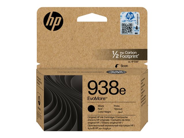 HP 938e EvoMore Black Original Ink Cartr