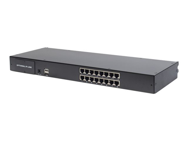 17IN LCD KVM Console 16-Port Cat 5