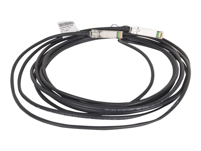 HPE - Ethernet 10GBase-CR cable - SFP+ to SFP+ - 5 m - for Modular Smart Array 1040, 2040, 2040 10, P2000 G3, ProLiant DL360p Gen8, CX 8360