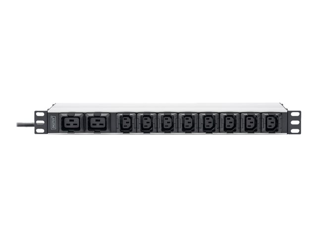 1U Aluminum PDU rackmountable C20 plug