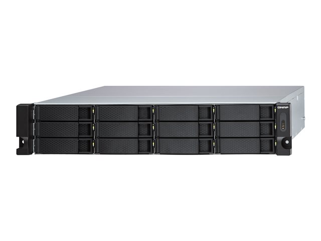 QNAP TL-R1200S-RP - Hard drive array - 12 bays (SATA-600) - SATA 6Gb/s (external) - rack-mountable - 2U