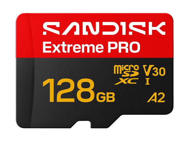 Extreme Pro MicroSD UHS-I 128GB 250MB/s