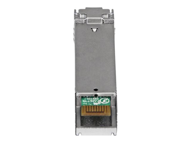 StarTech.com 10 pack HPE J4858C Compatible SFP Module, 1000BASE-SX, 1GbE Multi Mode (MMF) Fiber Optic Transceiver, 1 Gigabit Ethernet SFP, LC Connector, 550m, 850nm, DDM, HPE 1400, 1700, 1820 - Lifetime Warranty (J4858C10PKST) - SFP (mini-GBIC) transceiver module (equivalent to: HP J4858C) - 1GbE - 1000Base-SX - LC multi-mode - up to 550 m - 850 nm (pack of 10) - for HPE 1700, 2610, 6120, Switch XL 10/100/1000, HPE Aruba 2530, 2930F 24, 2930F 48, 5406