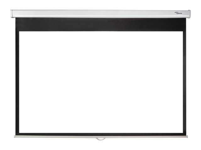 Optoma PMG+ - Projection screen - ceiling mountable, wall mountable - 109\" (277 cm) - 16:10 - Matte White
