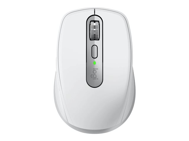Logitech MX Anywhere 3S - Mouse - optical - 6 buttons - wireless - Bluetooth - pale grey