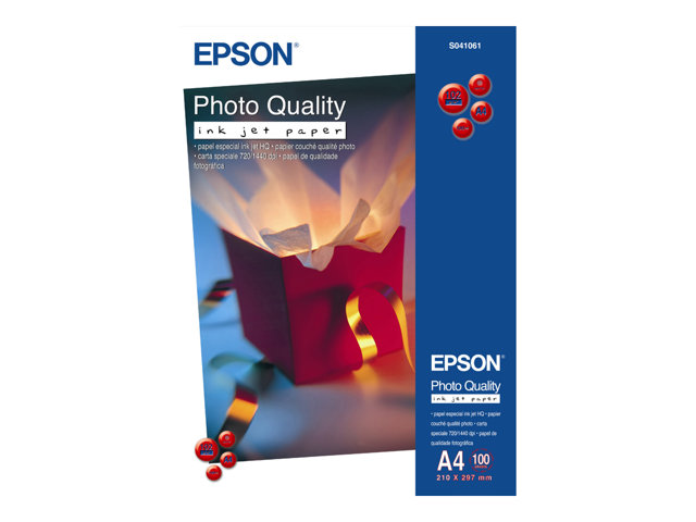 Epson Photo Quality Ink Jet Paper - Matte - coated - A2 (420 x 594 mm) - 105 g/m² - 30 sheet(s) paper - for SureColor P800, SC-P7500, P900, P9500, T2100, T3100, T3400, T3405, T5100, T5400, T5405