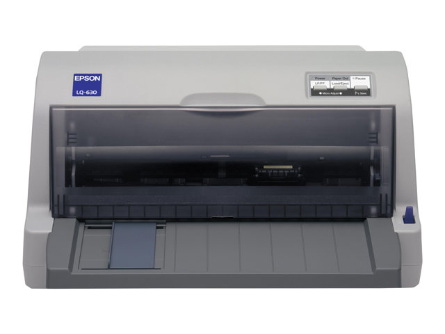 Epson LQ 630 - Printer - B/W - dot-matrix - 360 x 180 dpi - 24 pin - up to 360 char/sec - parallel, USB 2.0