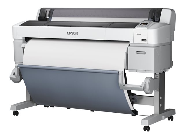 Epson SureColor SC-T7200-PS - 44\" large-format printer - colour - ink-jet - Roll (111.8 cm) - 2880 x 1440 dpi - up to 2.14 ppm (mono) / up to 2.14 ppm (colour) - USB, Gigabit LAN - cutter