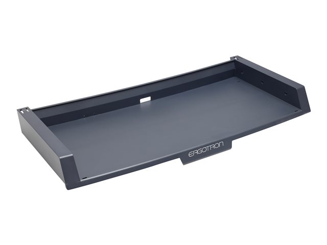 Ergotron Keyboard Tray with Debris Barrier Upgrade Kit - Mounting component (tray) - for keyboard / mouse - graphite grey