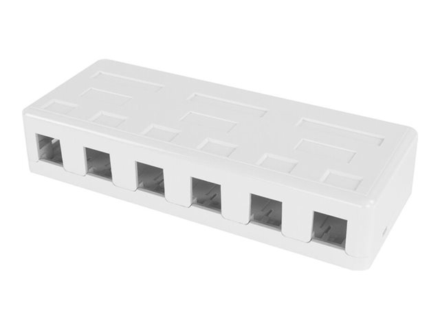 WALL BOX FOR 6 KEYSTONES. 1 stk