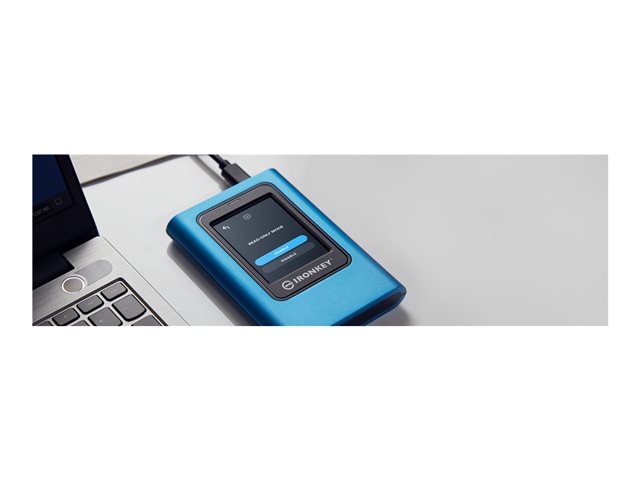Kingston IronKey Vault Privacy 80 - SSD - encrypted - 1920 GB - external (portable) - USB 3.2 Gen 1 (USB-C connector) - 256-bit AES-XTS, FIPS 197 - TAA Compliant