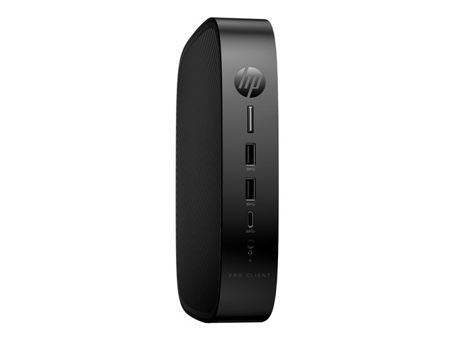 HP Pro t550 - Thin client - USFF - 1 x Celeron J6412 / 2 GHz - RAM 8 GB - flash 32 GB - eMMC - UHD Graphics - Gigabit Ethernet, Bluetooth 5.2 WLAN: - 802.11a/b/g/n/ac/ax, Bluetooth 5.2 - IGEL OS - monitor: none - keyboard: Belgium Attention : Igel ce