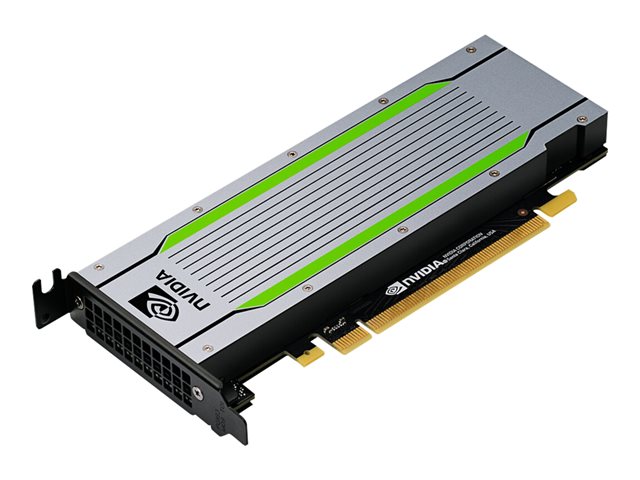 NVIDIA Tesla - GPU computing processor - Tesla T4 - 16 GB GDDR6 - PCIe 3.0 x16 low profile - for Edgeline e920, ProLiant DL325 Gen10, DL360 Gen10, DX360 Gen10