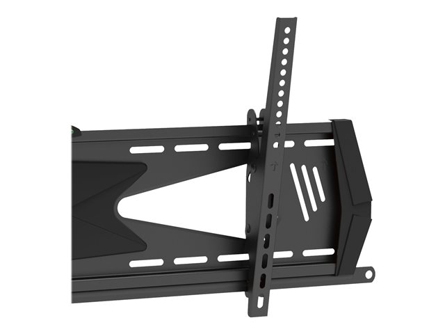 StarTech.com Low Profile TV Wall Mount - Tilting - Anti Theft - Flat Screen TV Wall Mount for 37\" to 75\" TVs - VESA Wall Mount (FPWTLTBAT) - Mounting kit (wall plate, 2 bracket adapter, mounting bar, 2 decorative covers) - for flat panel - plastic, steel - black - screen size: 37\"-70\" - wall-mountable - for P/N: HDMIPLATE
