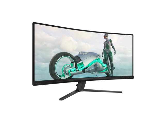 Philips Evnia 3000 34M2C3500L - LED monitor - gaming - curved - 34\" - 3440 x 1440 WQHD @ 180 Hz - Fast VA - 300 cd/m² - 4000:1 - HDR10 - 1 ms - 2xHDMI, DisplayPort - charcoal