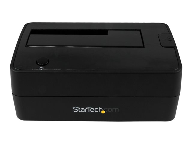 StarTech.com USB 3.1 (10Gbps) Single-Bay Dock for 2.5\"/3.5\" SATA SSD/HDD - USB 3.1 Hard Drive Docking Station with UASP (SDOCKU313) - Storage controller - 2.5\", 3.5\" - USB 3.1 (Gen 2) - black