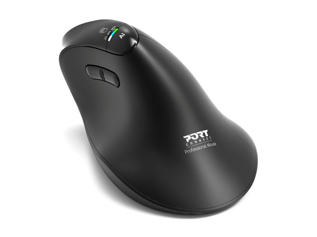 MOUSE ERGONOMIC RECHARGEABLE BT + RF 24