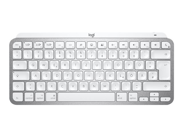 MX Keys Mini For Mac Minimalist Wireless Illuminated Keyboard - PALE GREY - CH - EMEA