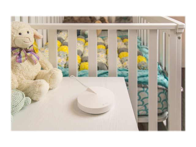 TP-Link DECO M5 - Wi-Fi system (router) - up to 4,500 sq.ft - mesh - GigE - 802.11a/b/g/n/ac, Bluetooth 4.2 - Dual Band