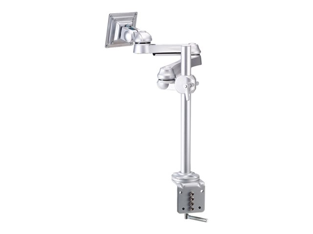Neomounts FPMA-D930 - Mounting kit - full-motion - for LCD display - silver - screen size: 10\"-30\" - clamp mountable, desk-mountable