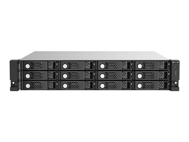 QNAP TL-R1220Sep-RP - Hard drive array - 12 bays (SATA-600 / SAS-3) - SAS 12Gb/s (external) - rack-mountable - 2U