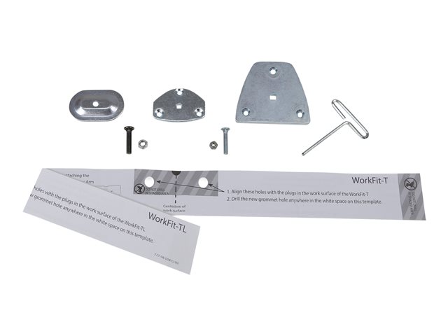 Ergotron LX - Mounting component (grommet mount) - steel