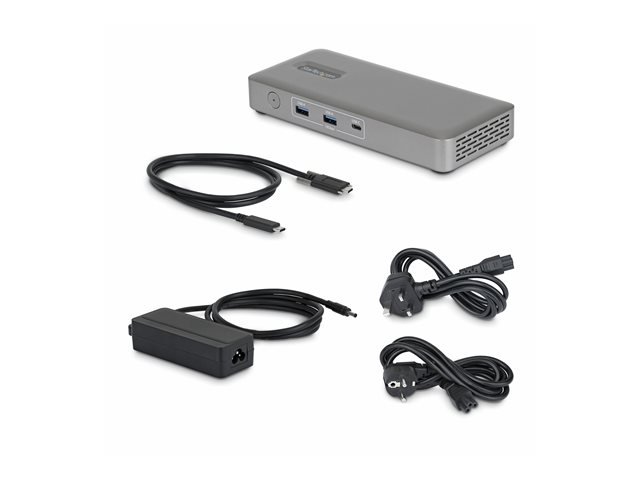 Dual-DP USB4 Dock 100W PD Driverless