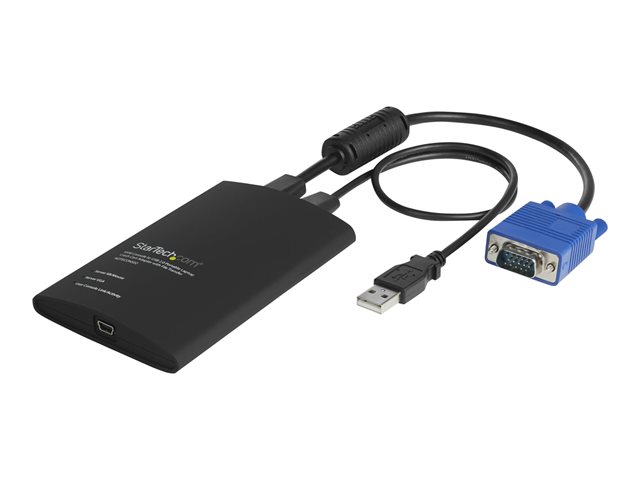 StarTech.com USB Crash Cart Adapter - File Transfer & Video - Portable Server Room Laptop to KVM Console Crash Cart (NOTECONS02) - KVM switch - 1 x KVM port(s) - 1 local user - desktop