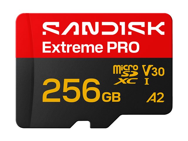 Extreme Pro MicroSD UHS-I 256GB 250MB/s