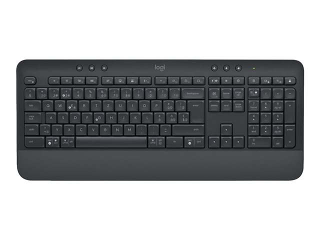 Logitech Signature MK650 Combo for Business - Keyboard and mouse set - wireless - Bluetooth LE - AZERTY - Belgium - graphite
