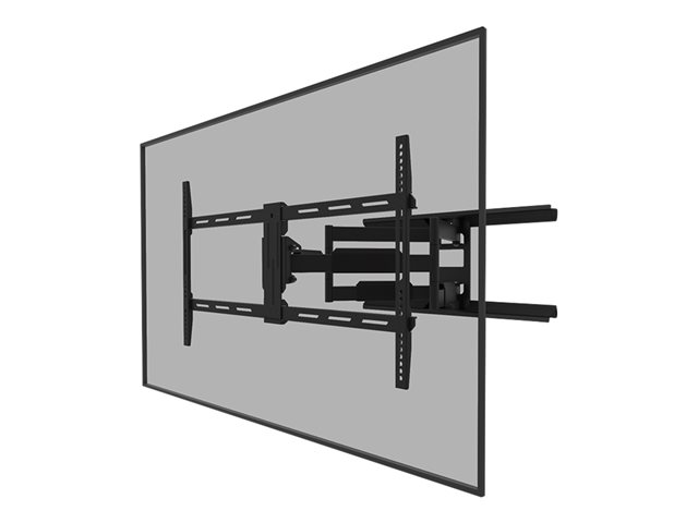 Neomounts WL40-550BL18 - Mounting kit (wall mount) - full-motion - for TV - black - screen size: 43\"-75\"