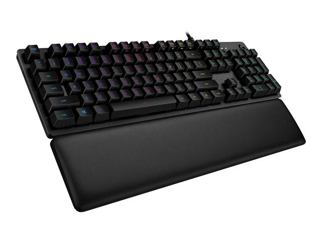 Logitech Gaming G513 - Keyboard - backlit - USB - US International - key switch: GX Brown Tactile - carbon