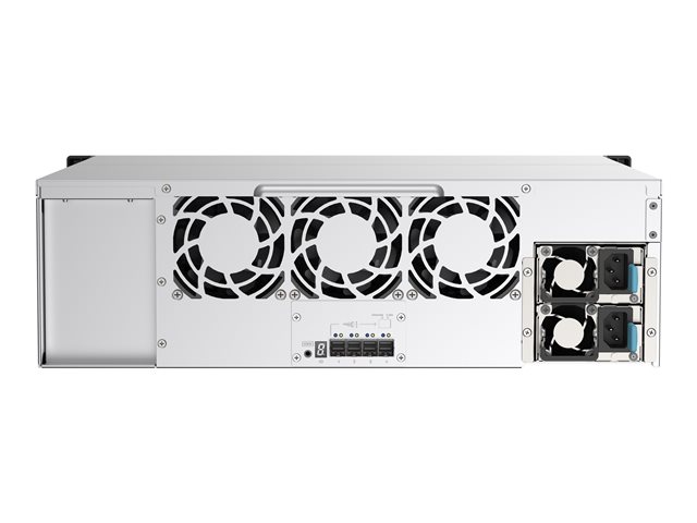 QNAP TL-R1620Sep-RP - Hard drive array - 16 bays (SATA-600 / SAS-3) - SAS 12Gb/s (external) - rack-mountable - 3U