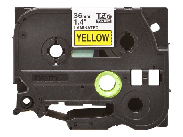 Brother TZe-661 - Self-adhesive - black on yellow - Roll (3.6 cm x 8 m) 1 cassette(s) laminated tape - for Brother PT-P950, P-Touch PT-3600, 9200, 9500, 9600, 9700, 9800, D800, E800, P900, P950