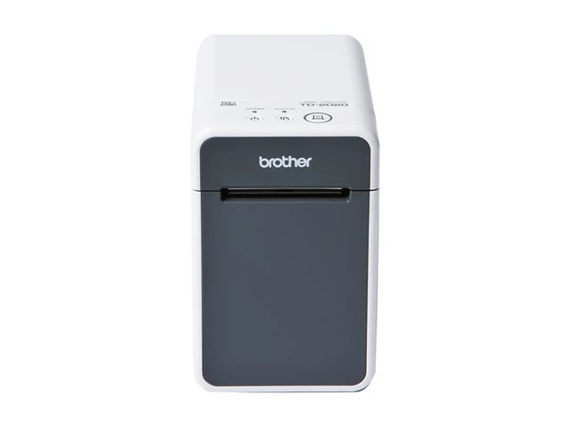 Brother TD-2020A - Label printer - direct thermal - Roll (6.3 cm) - 203 dpi - up to 152.4 mm/sec - USB 2.0, serial