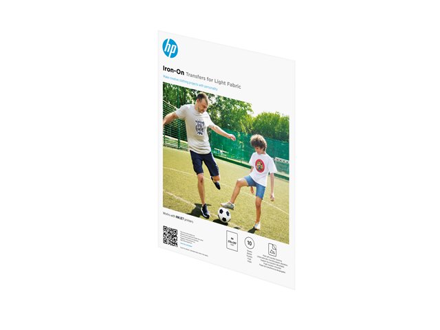 HP - Light Fabric A4 (210 x 297 mm) 10 label(s) iron-on transfers