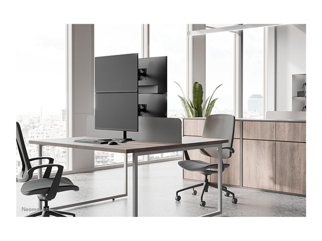 Neomounts NERO Dual monitor stand 10-32i