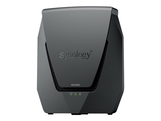 Synology WRX560 - Wireless router - mesh 4-port switch - 1GbE, 2.5GbE - WAN ports: 2 -
