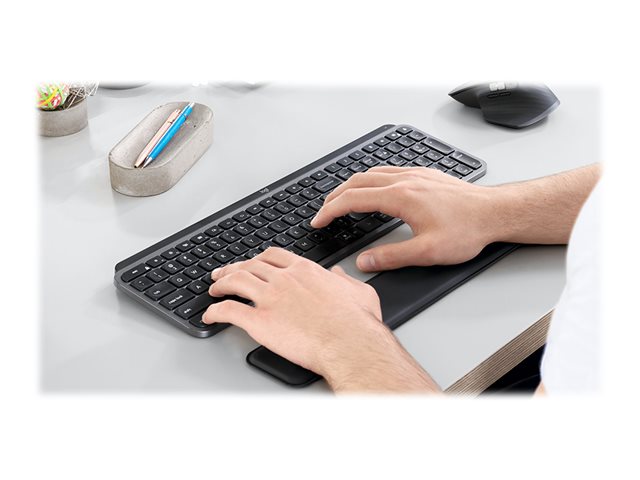 Logitech MX Palm Rest - Keyboard wrist rest - grey