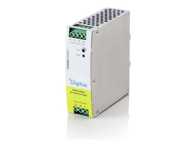 Industrial PowSup 24V DC 120W metal case