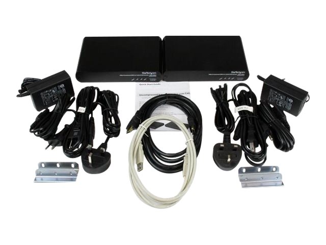 StarTech.com 330ft (100m) USB HDMI over CAT5e / CAT6 KVM Extender - 1080p Uncompressed HD Video - IT Grade KVM Console Extender for PC (SV565UTPHDU) - KVM / USB extender - over CAT 5e/6 - up to 100 m - for P/N: SVA5M4NEUA